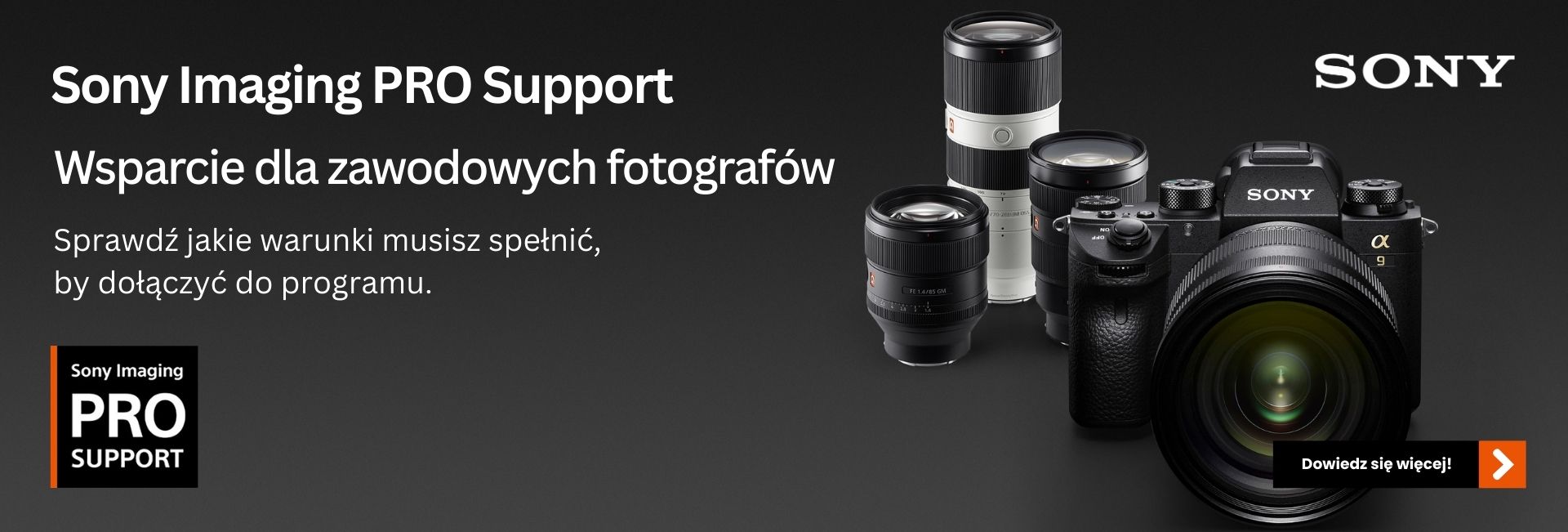 Sony Imaging PRO Support
